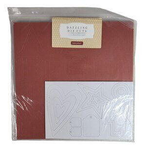 Close to My Heart Dazzling Die-Cuts Autumn Harvest CC1002AH 12 12'x12" Sheet NEW